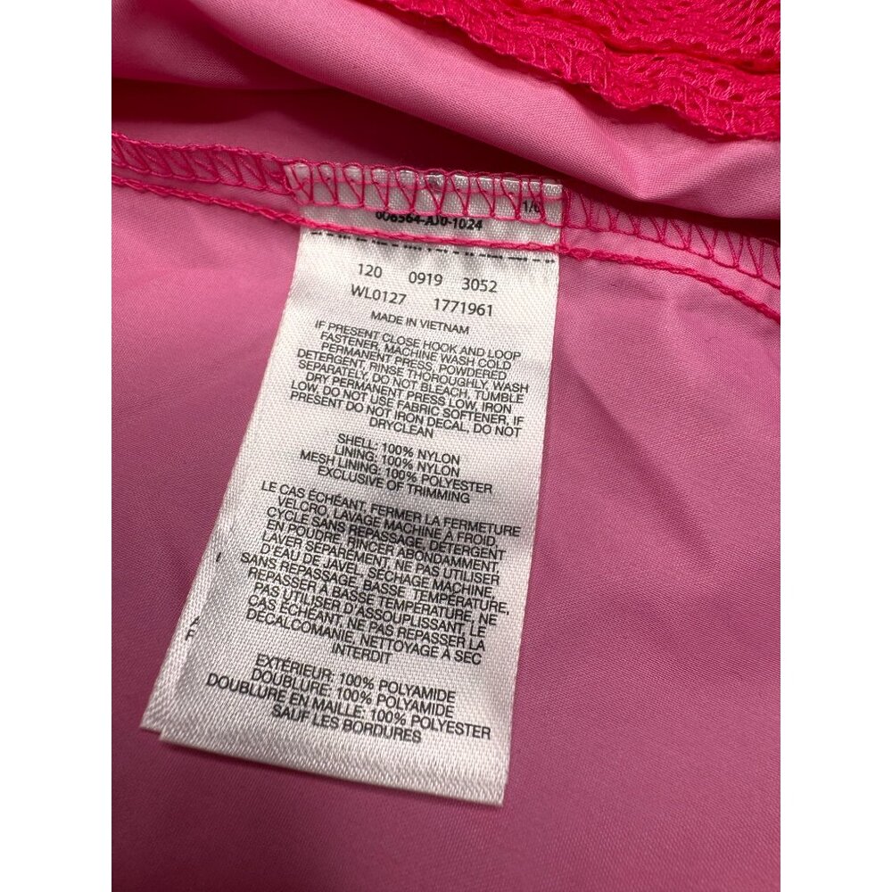 NWOT Columbia Woman Pink Windbreaker Hooded Travel Zip Up Jacket SZ L - Picture 9 of 15